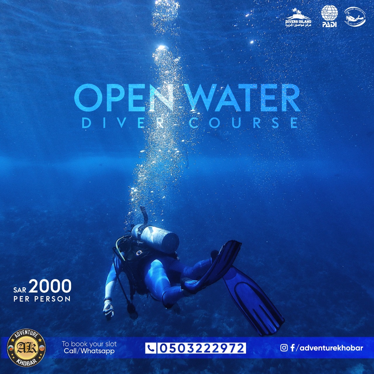 Open Water Diver Course in Dammam