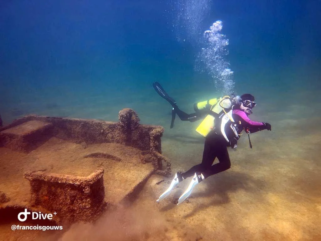 Guided scuba diving experience at Half Moon Beach
